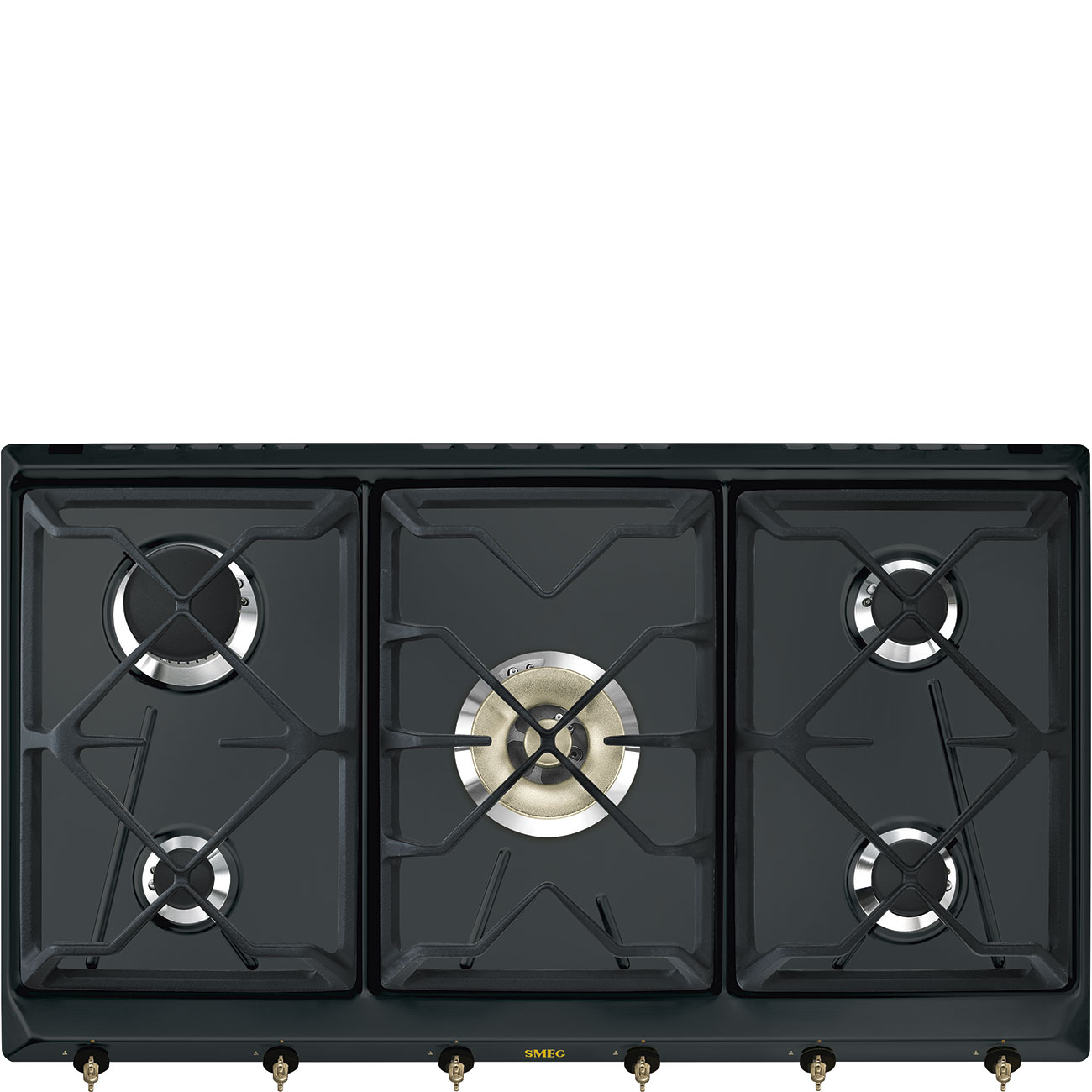 Газовая варочная панель Smeg SRV896AOGH
