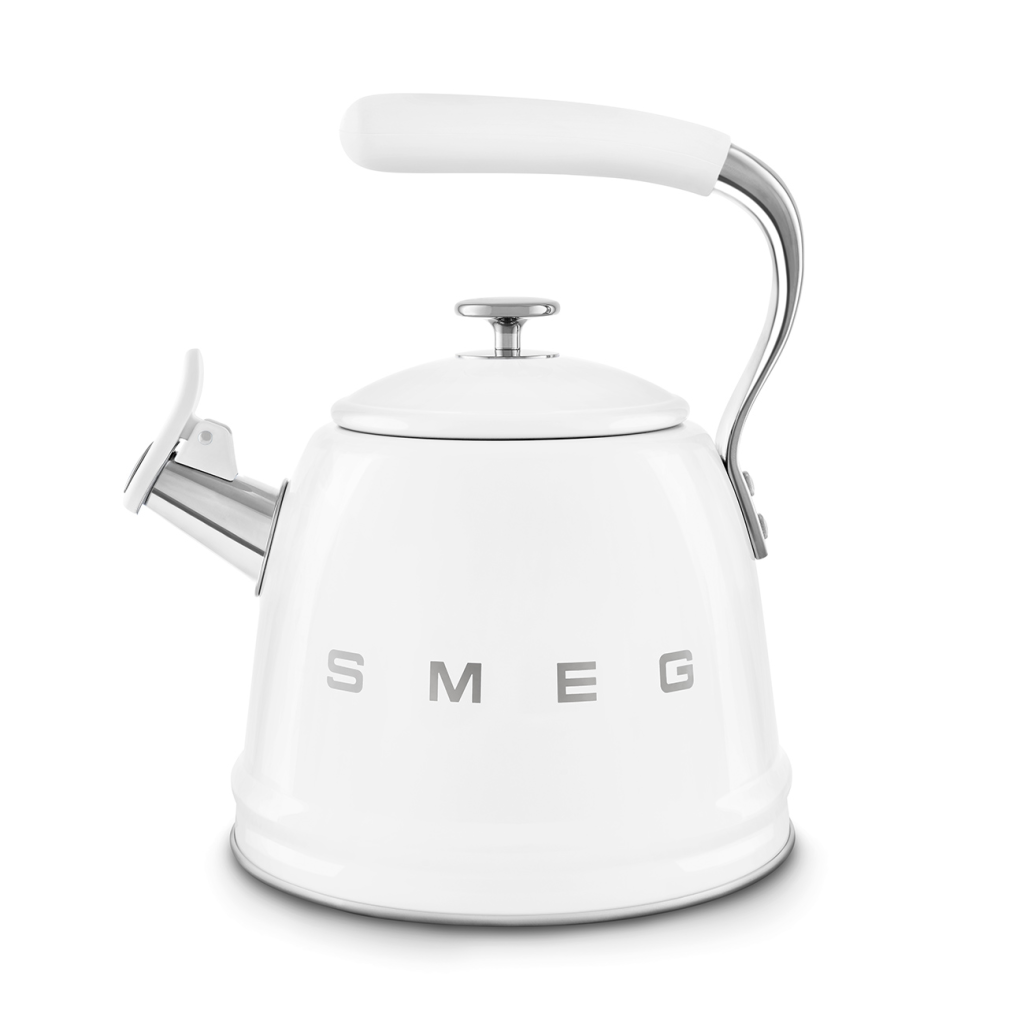 Чайник со свистком Smeg CKLW2001WH