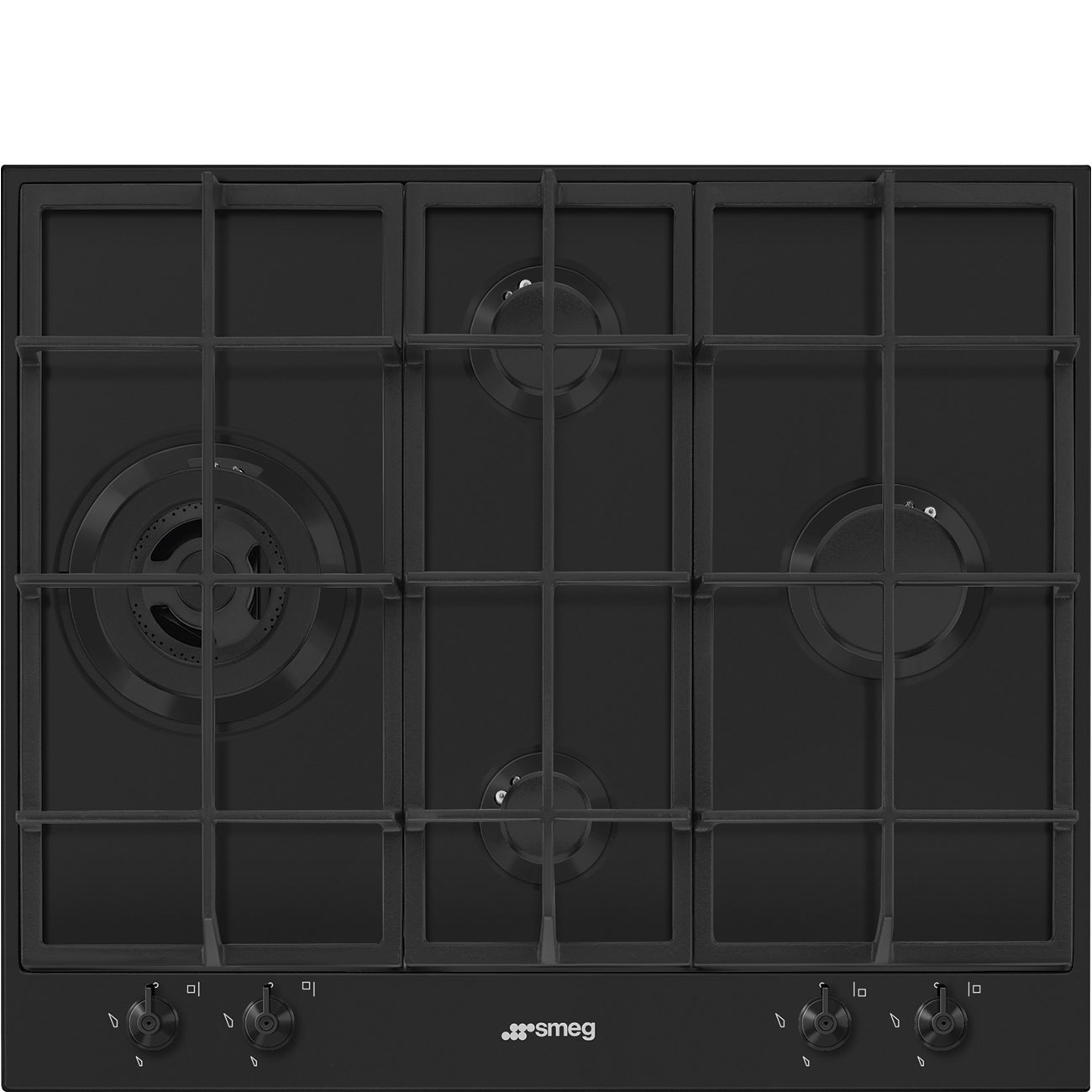 Газовая варочная панель Smeg PX364LMB