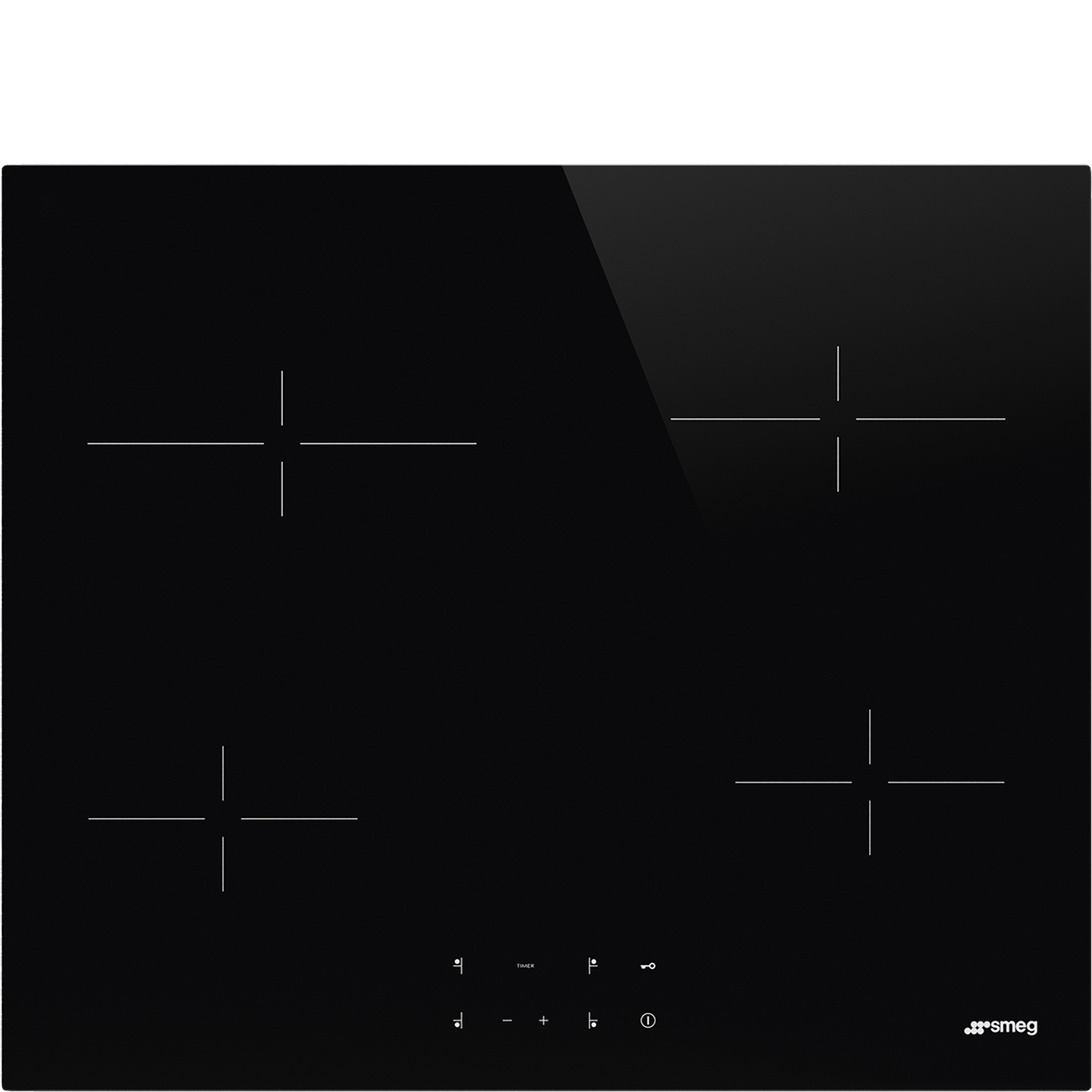Индукционная варочная панель  Smeg SE264TD1
