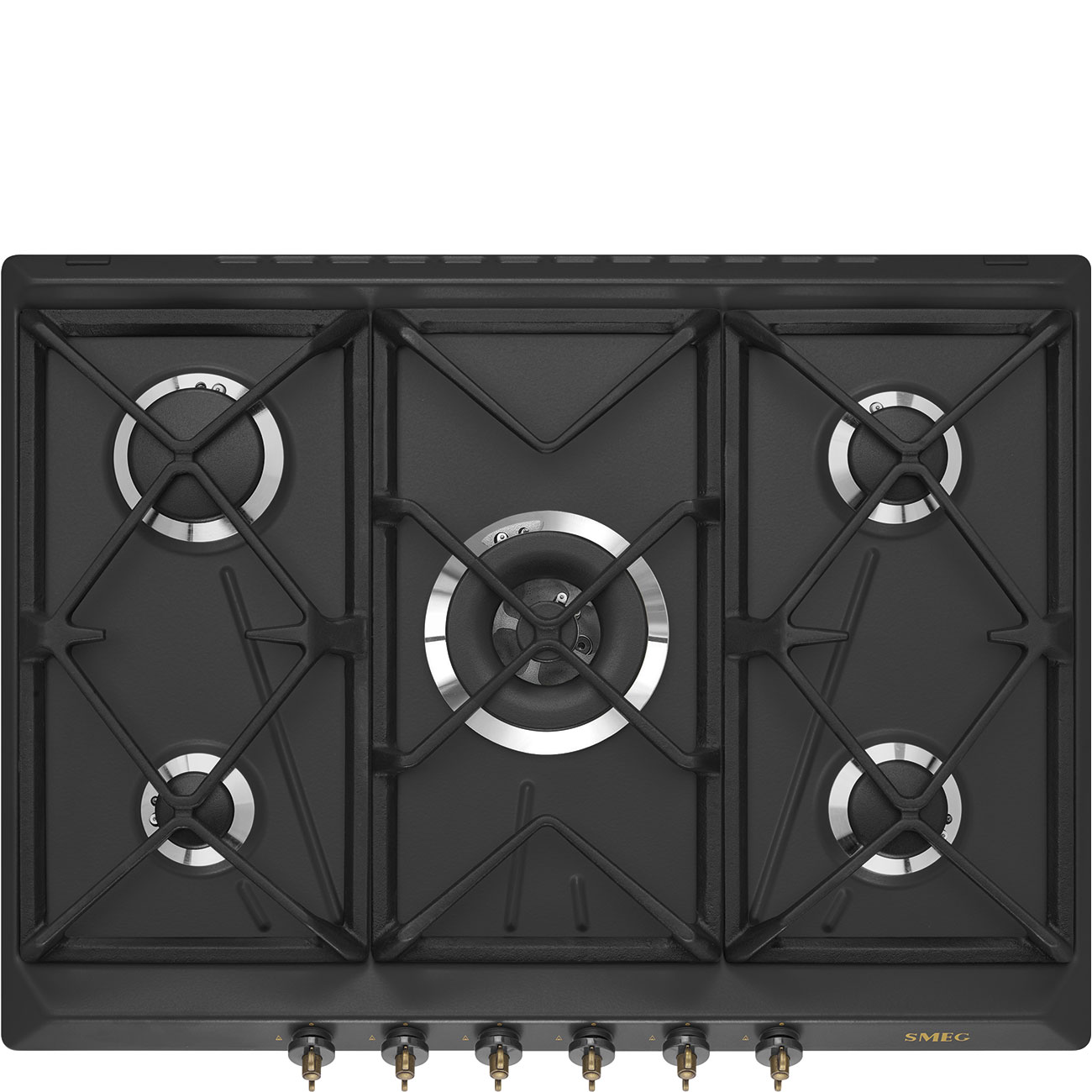 Газовая варочная панель Smeg SRV876AOGH