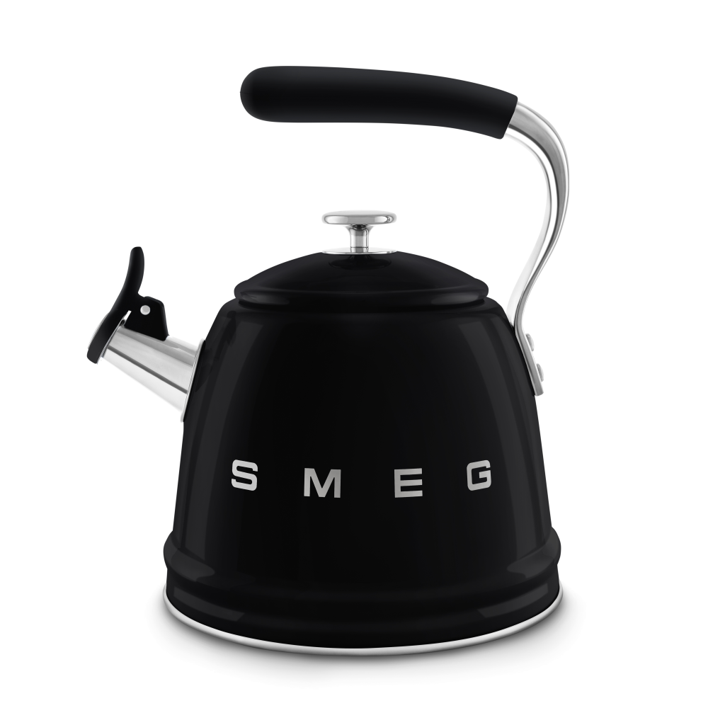 Чайник со свистком Smeg WKF01BL