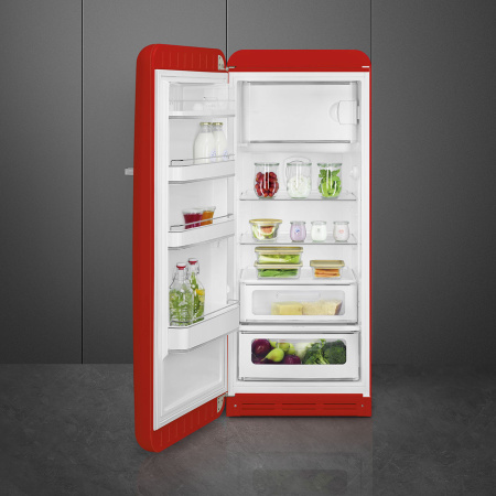 Ретро холодильник Smeg FAB28LRD6