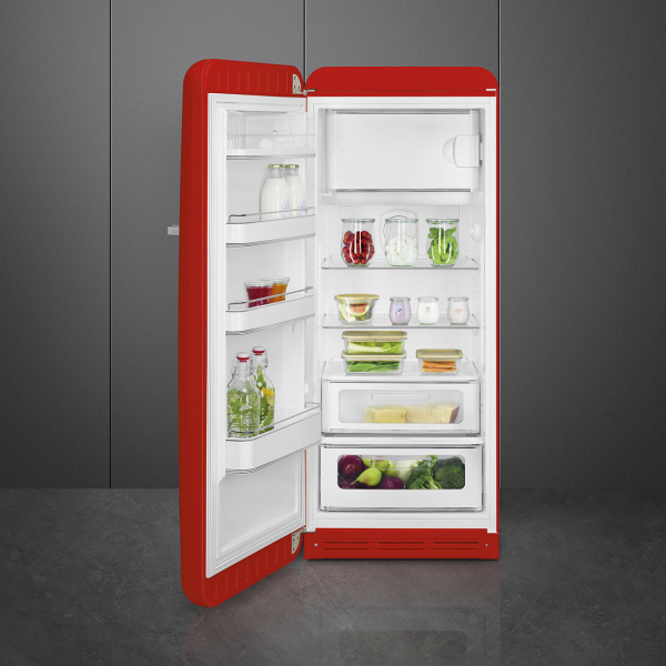 Ретро холодильник Smeg FAB28LRD6