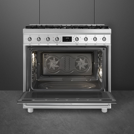 Газовый варочный центр Smeg C9GMX2