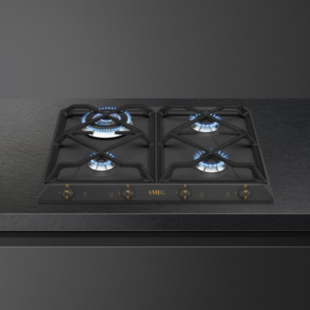Газовая варочная панель Smeg SRV864AOGH