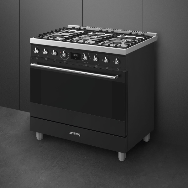 Газовый варочный Smeg C9GMMB2