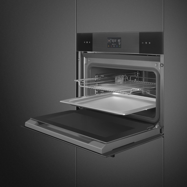 Компактный духовой шкаф Smeg SO4102S3B3