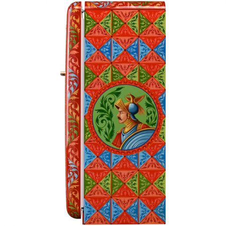 Ретро холодильник Smeg FAB28R-DG SP01RD (Dolce & Gabbana)
