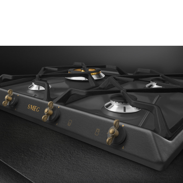 Газовая варочная панель Smeg SRV864AOGH
