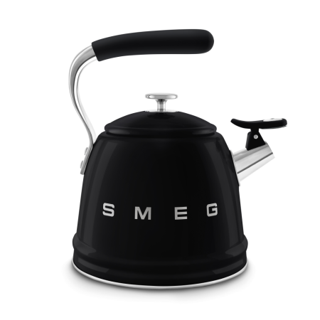 Чайник со свистком Smeg WKF01BL