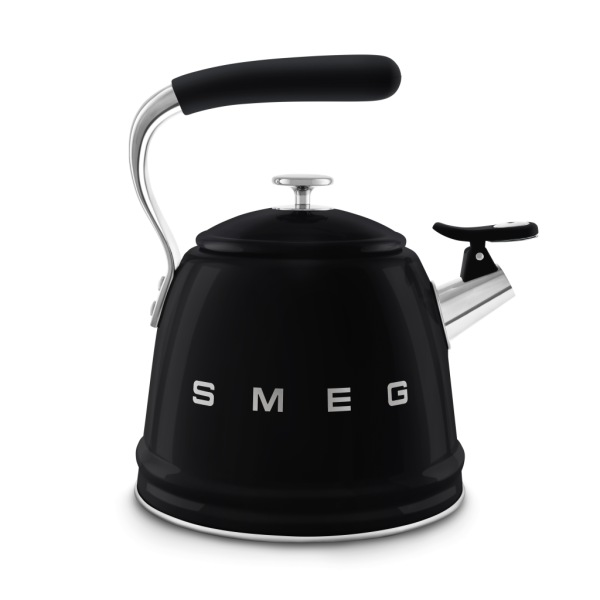 Чайник со свистком Smeg WKF01BL