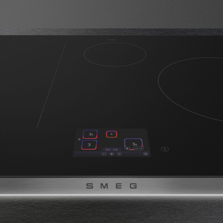Индукционная варочная панель Smeg SISL7845X