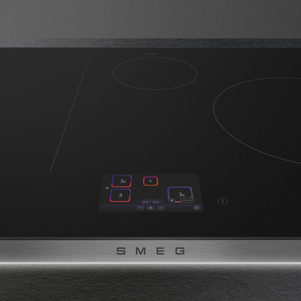 Индукционная варочная панель Smeg SISL7845X