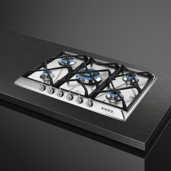 Газовая варочная панель Smeg SR975XGH
