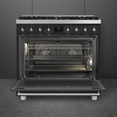 Газовый варочный Smeg C9GMMB2