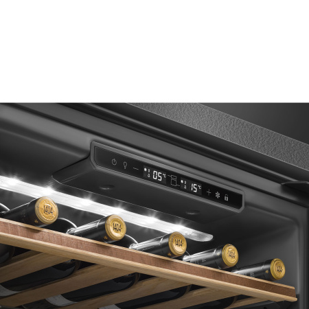 Встраиваемый винный шкаф Smeg CVI638RN3