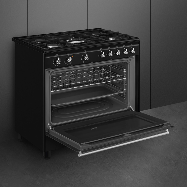 Газовый варочный Smeg CX91GMBL