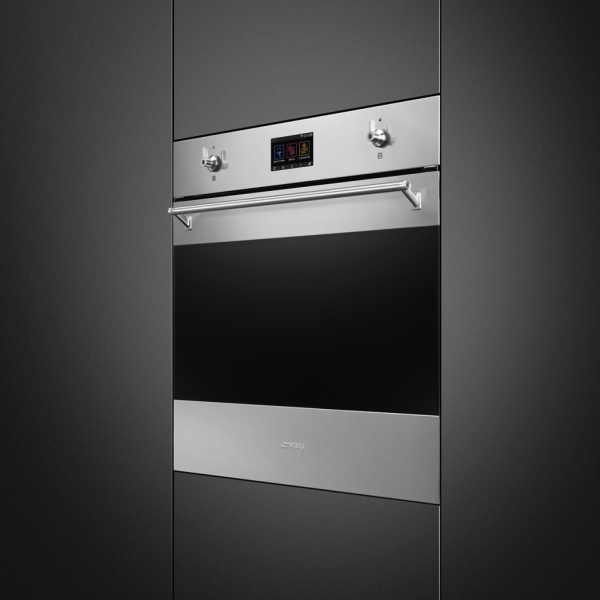 Встраиваемый электрическии духовой шкаф Smeg SO6303APX