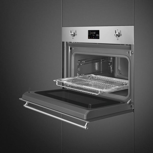 Встраиваемый электрическии духовой шкаф Smeg SO4302M1X