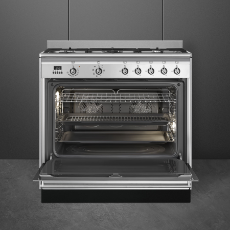 Комбинированный варочный центр Smeg SUK91MFX9