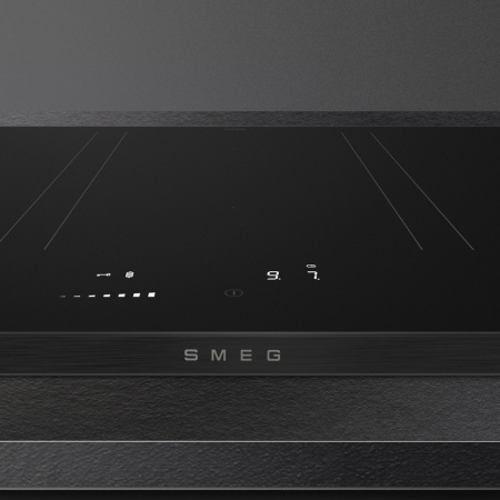 Индукционная варочная панель Smeg SISL7964MB