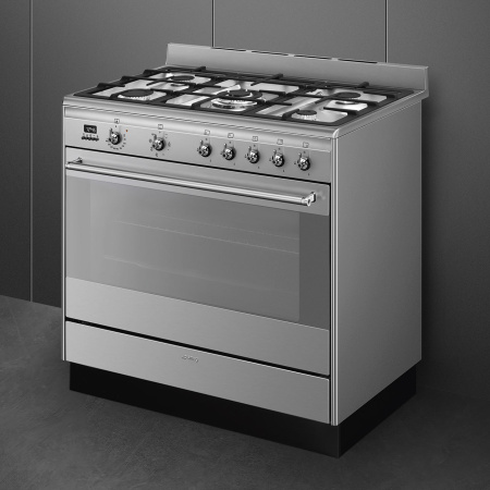 Газовый варочный Smeg SUK91MFX9