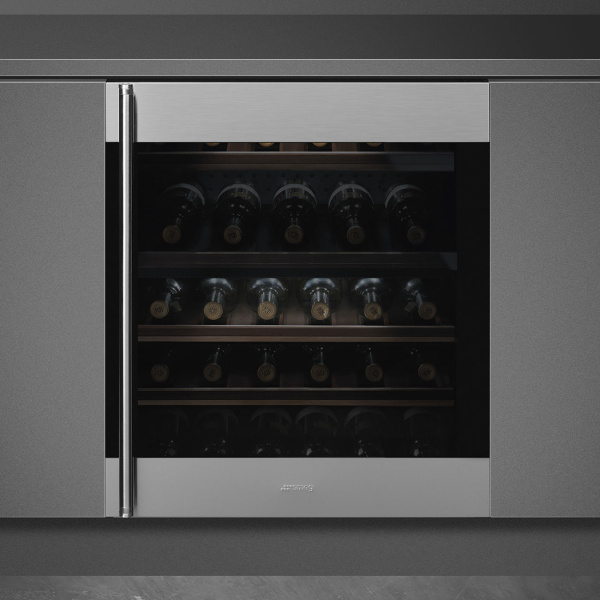 Встраиваемый винный шкаф Smeg CVI338RX3