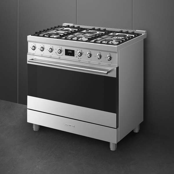 Газовый варочный центр Smeg C9GMX2