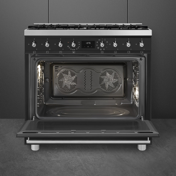 Газовый варочный Smeg C9GMMB2