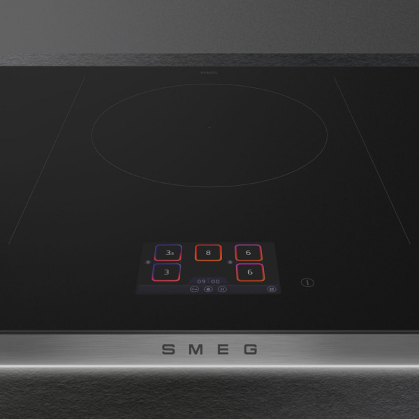 Индукционная варочная панель Smeg SISL7955X