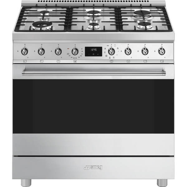 Газовый варочный центр Smeg C9GMX2