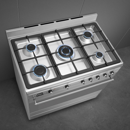 Газовый варочный Smeg SUK91MFX9